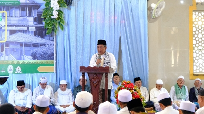 Abdullah Sani Hadiri Ziarah Kubro Dan Haul Masyayikh Tsamaratul Insan