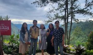 IMG-20240104-WA0007 Ilustrasi wisatawan yang mengunjungi Kaldera Toba di Provinsi Sumut. BPS menyebutkan jumlah wisman meningkat pada bulan November 2023.