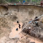 Salah satu aktivitas ilegal PETI. (DETAIL/ist)